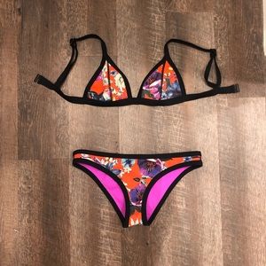 floral bikini